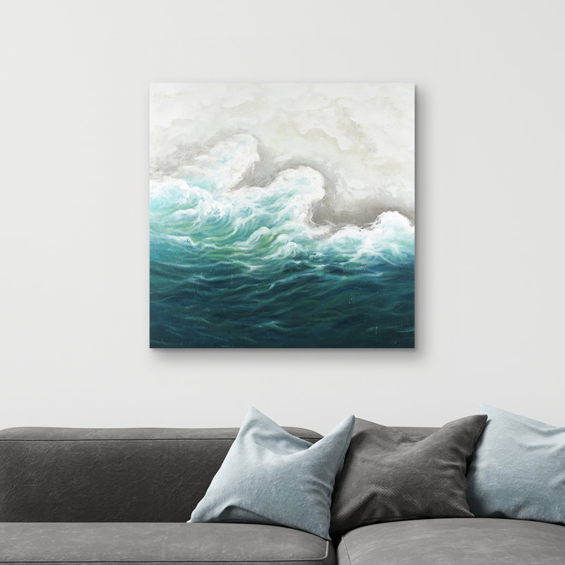 Seaside - 32"x32" art on canvas