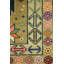 Tapis de couloir rétro vintage style village turc unique 3 pi 6 po x 12 pi 3 po Turkish Village Rugs