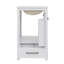Petit meuble-lavabo de 20 po avec lavabo en céramique moderne avec comptoir à fermeture en douceur et repose-pieds réglables-1999663717