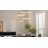Stoudt 4 Rings Dimmable LED Tiered Chandelier