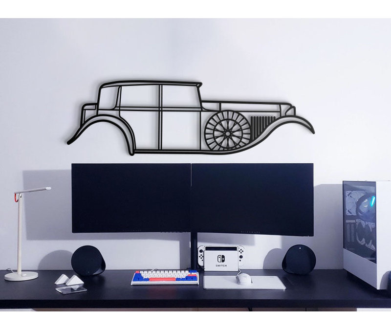 No Frame Print on Metal, 49cm H x 15cm W