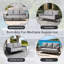 MIMO 3-seater Aluminum Outdoor Sofa with Cushions