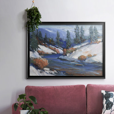 «First Snow II», reproduction sur toile encadrée