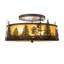 Tall Pines 4 - Light Semi Flush Mount-131443670