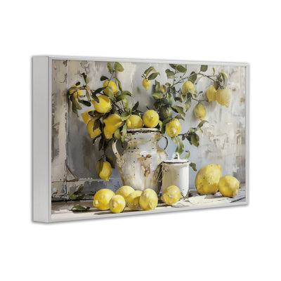 Lemons & Canisters Still Life Giclee Art by Arlington Prints
