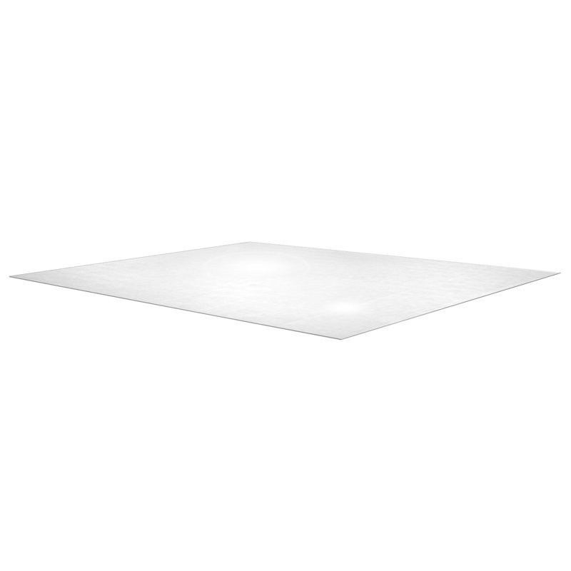 Tapis de chaise rectangulaire en polycarbonate Ultmat pour tapis - 60 po x 79 po, 60 po x 79 po