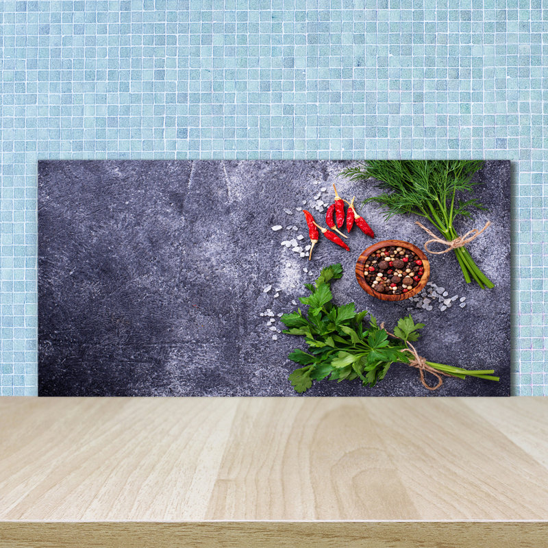 Lizabelle 50cm W x 100cm L Glass Peel and Stick Panel