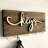 "Keys" Rustic Wood Wall-Mounted Key Holder