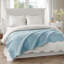 Jeté matelassé surdimensionné avec bords festonnés écume de mer 60 x 72 po-113920784