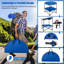 Table de camping d'extérieur ronde 28,5 po Avamonroe