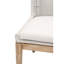 Chaise d'appoint Chamkis en gris
