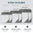 6 Set Compression Packing Cubes, Packing Cubes For Travel Compression, Compressible Packing Cubes Travel Essentials, Packing Organizers, Grey