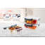 Prep & Savour Glass Food Container/storage In Rectangle 3 Pieces Set