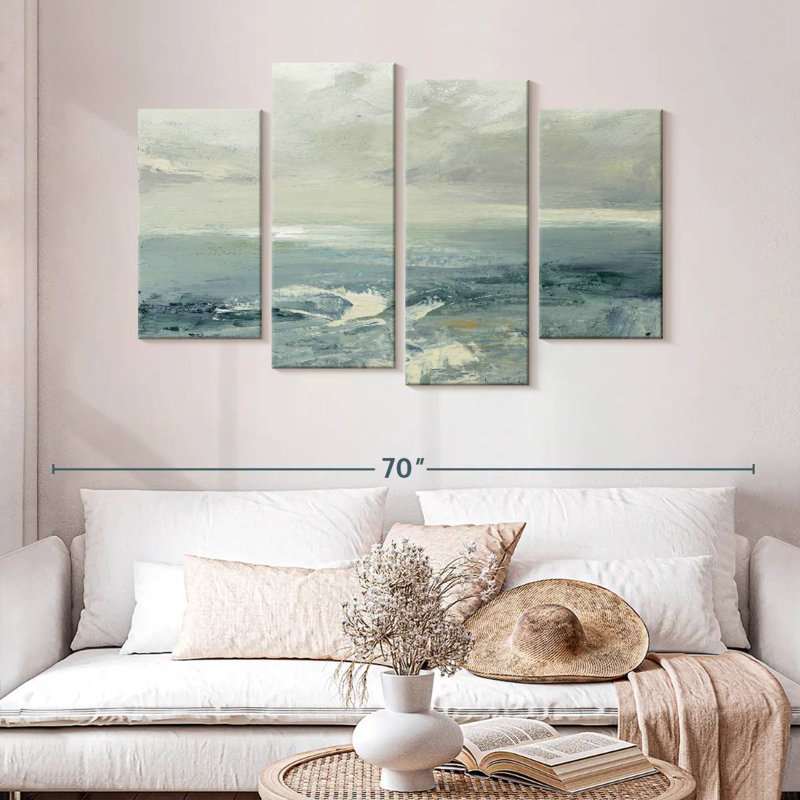 Avery Summer Beach Waves, 32" H x 52" W