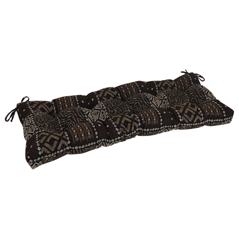 Tufted Tapestry Loveseat Cushion