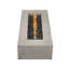 La Valle 72" Rectangle Propane Fire Table-357266733