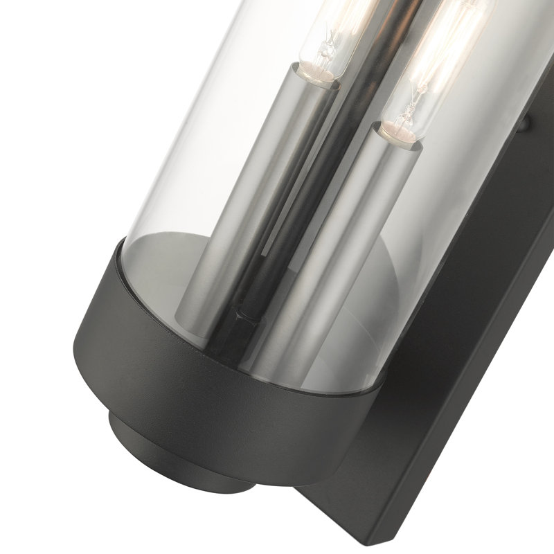 Binghamton Wall Light, Textured Black