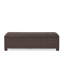 BANC DE RANGEMENT EN PE WICKER DE SANTIAGO
