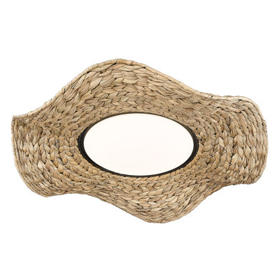 Sasheer Wood LED Flush Mount