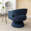 Fauteuil demi-tonneau pivotant de 28 po Kenzlee-2051790431