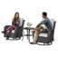 Ensemble de conversation d'extérieur 2 personnes avec coussins Shida-1565866444
