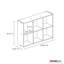 Mini 6-Cube Desktop or Wall Mounted Bookcase-260374460