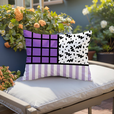 Oreiller rectangulaire réversible intérieur / extérieur Minka
