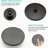 Matte Black Dual Shower With Handheld - 8" Rainfall Head & 3-Setting , Adjustable Slide Bar, Scratch Finish, Corrosion , 360 Rotatable, Wall Mount And Discoloration Resistance, Swivel Spout, Rotation,
