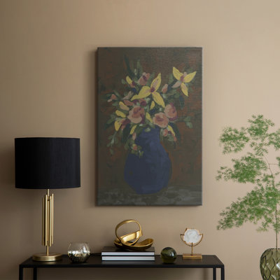 Dark Bouquet I -Gallery Wrapped Cavas