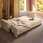 Canapé-lit rembourré Hamburg de 93 po (236 cm) avec rangement, beige-805564015