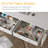 Writing Desk With Drawers Computer Table Vanity Desk-1206937509-1206937560