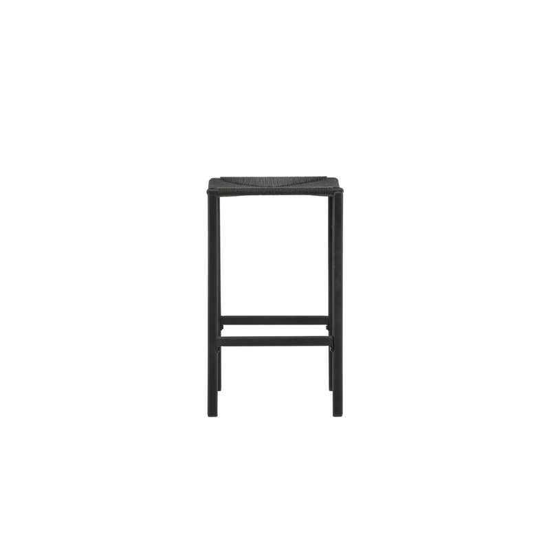 Aiden Adjustable Height Counter Stool with Metal Frame