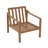 Solid Wood Patio Chair with Cushions-113103515