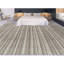 Striped Area Rug in Gray