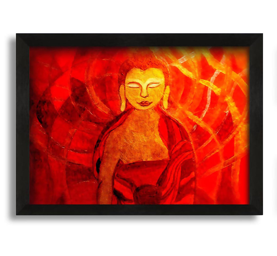 Gerahmtes Leinwandbild Buddha Beautiful Buddhism