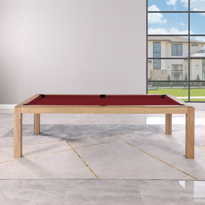 Table de billard en ardoise avec plateau de salle à manger Olivia