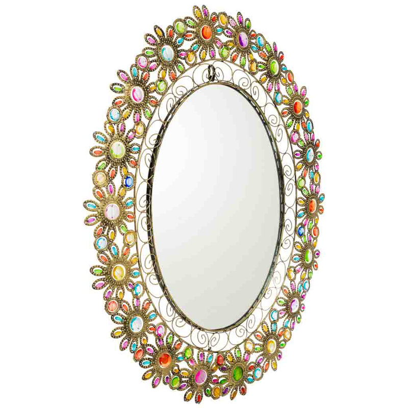 Letellier Acrylic Round Mirror