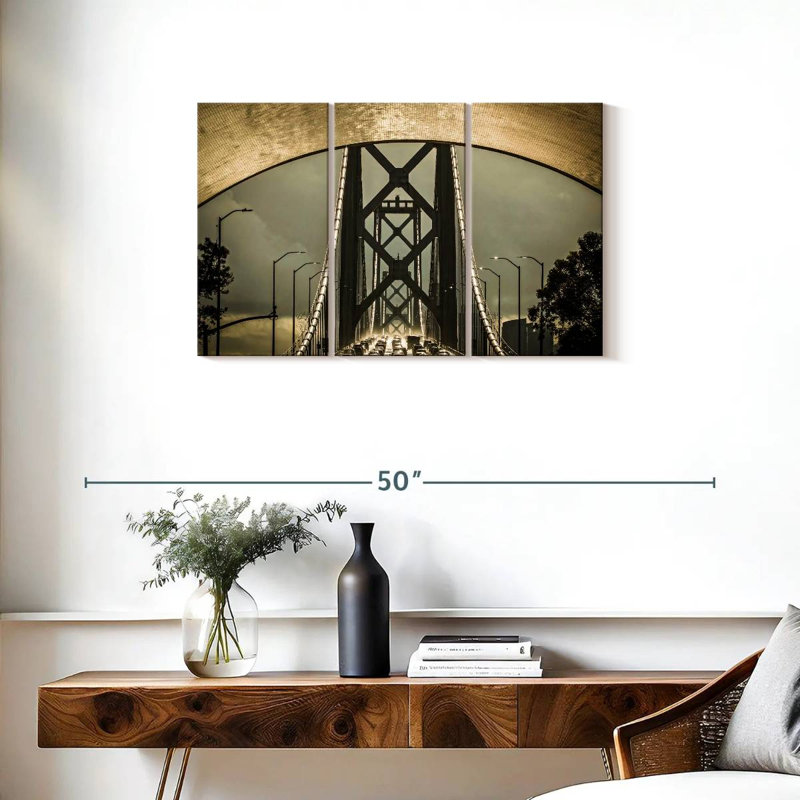 Lilie Bridge Traffic, 20" H x 33" W