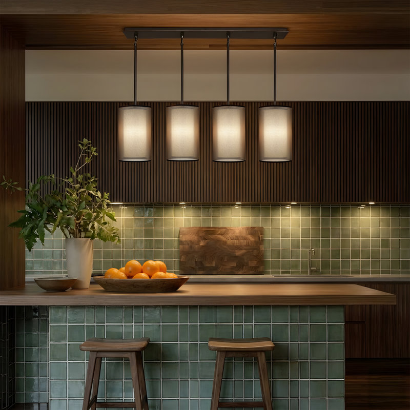 Saturnia 4 - Light Pendant, Deep Patina Bronze