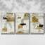 Garden Gems X, ensemble de 3 pièces encadrées sur toile-97791897-97791891