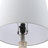 2-Pack 3-Way White Ceramic Table Lamp