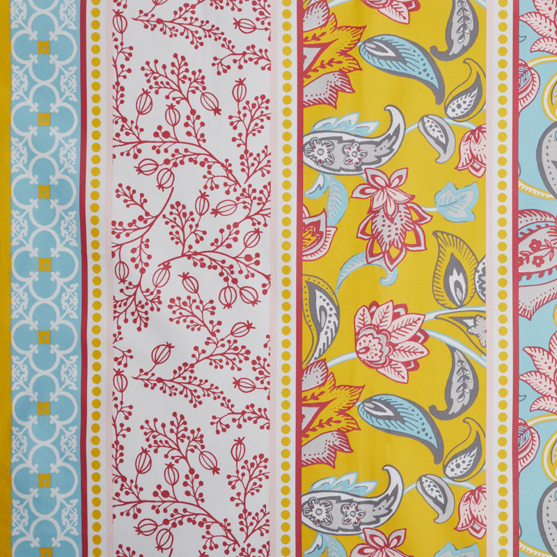 Nappe 100% vinyle Maison De Fleures, 70 po rond