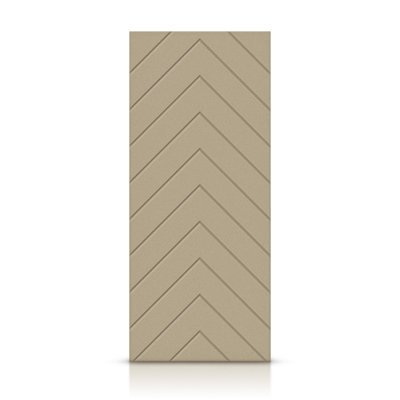 Porte standard lambrissée en bois manufacturé