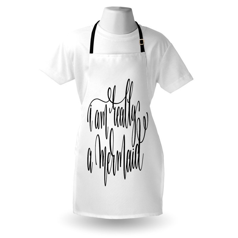No Pattern Bib Apron