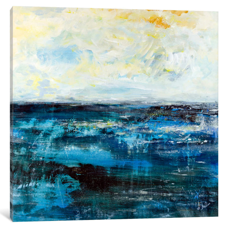 Skylight by Julian Spencer - Wrapped Canvas Painting, 45.72 cm H x 45.72 cm W x 3.175 cm D