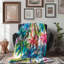 Tropical Potpourri - couverture sherpa de qualité supérieure 1 pièce-100821688