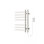 Lioni Square 27" X 20" Plug-In Towel Dryer With Hardwire Kit On Right Chrome