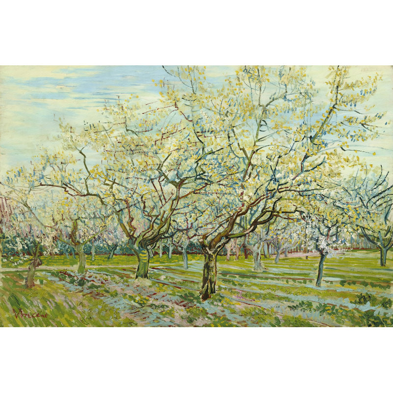 "The White Orchard", reproduction sur toile tendue, H 8 po x l 12 po