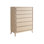 Commode en bois massif à 6 tiroirs 44,25 po Sunset Key