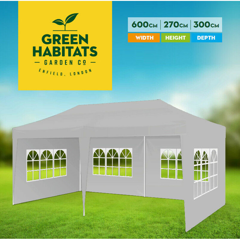 6m x 3m Metal Gazebo